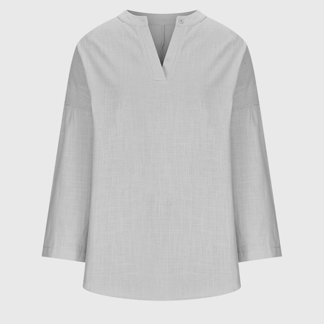Modehus | Elegant og Flytende Strandskjorte