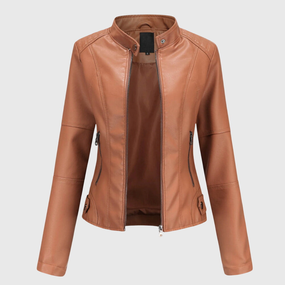Modehus | Elegant Skinnjakke for Damer