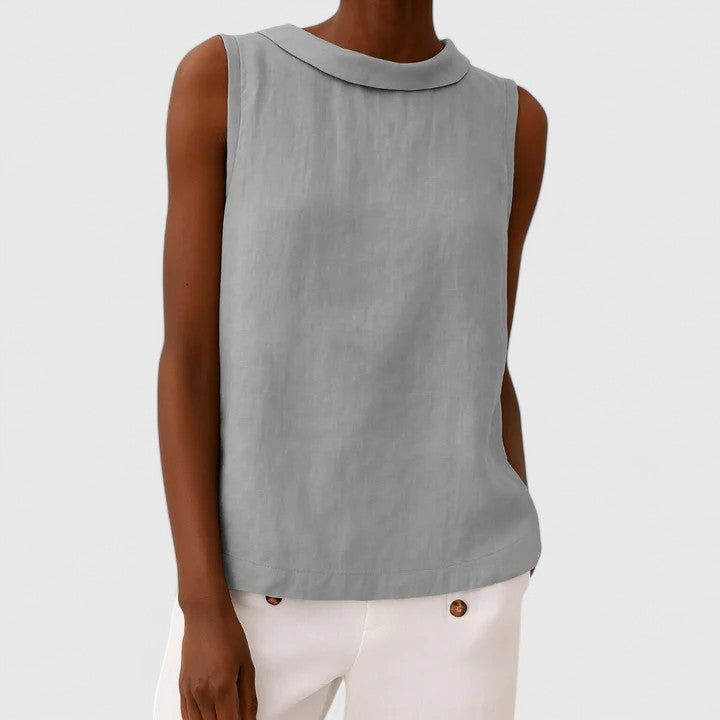 Modehus | Top Elegant med Rullekrage