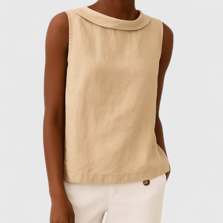 Modehus | Top Elegant med Rullekrage