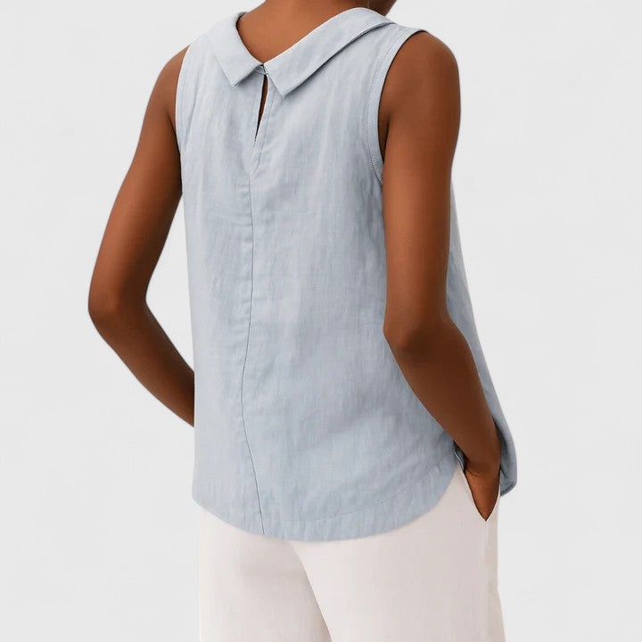 Modehus | Top Elegant med Rullekrage