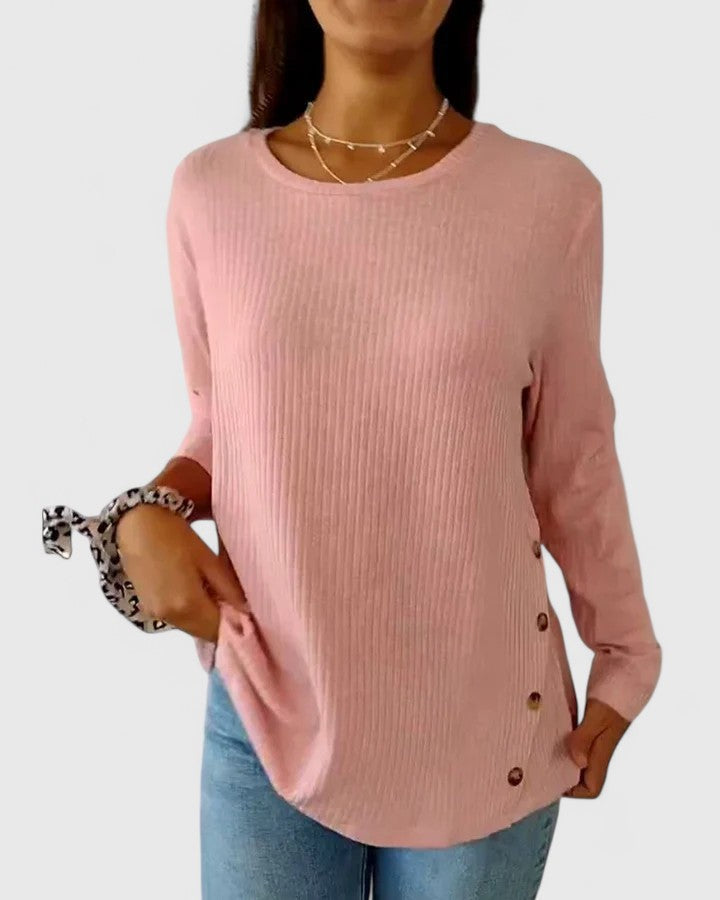 Modehus | Top Elegant med Korte Ermer