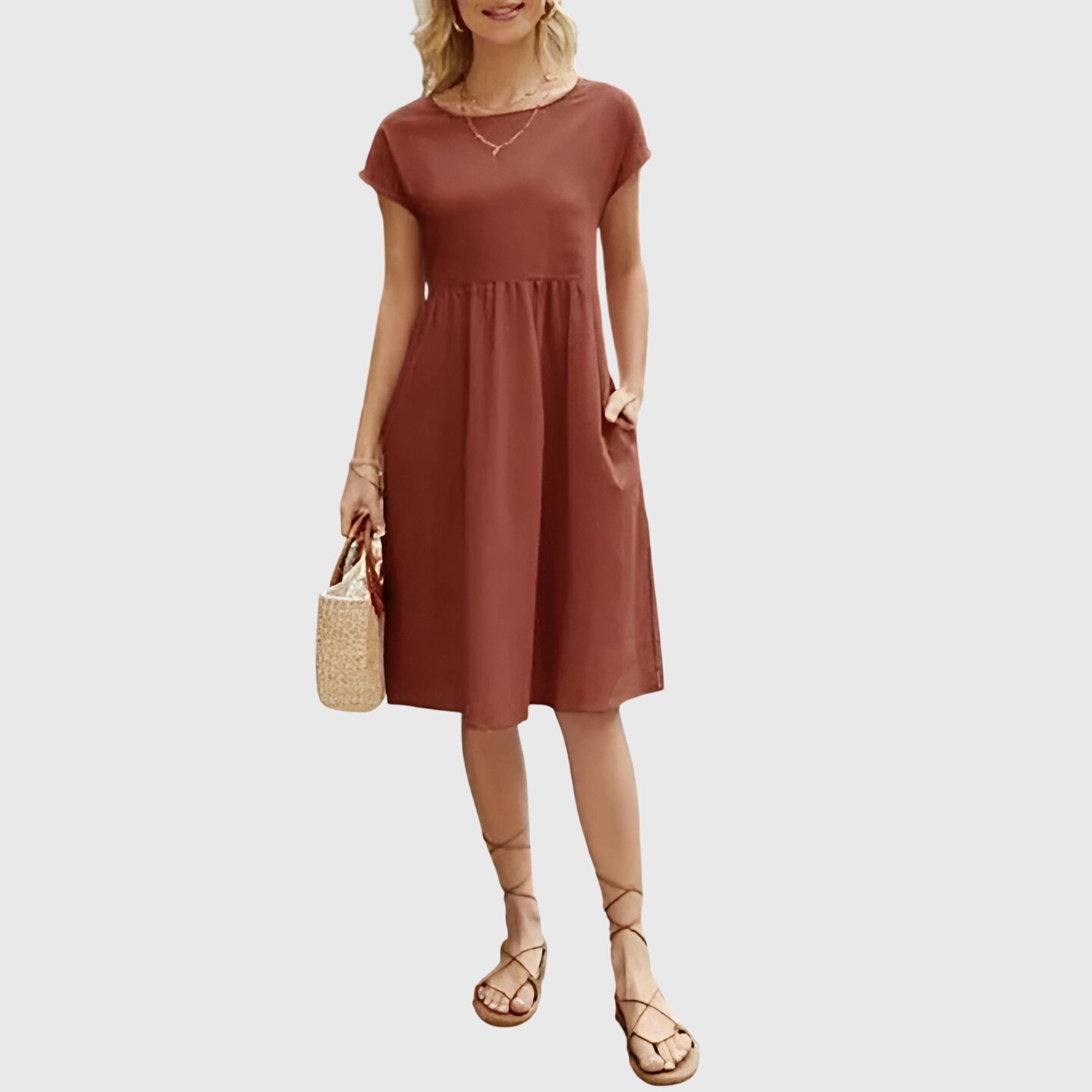 Modehus | Elegant Kjole for Våren