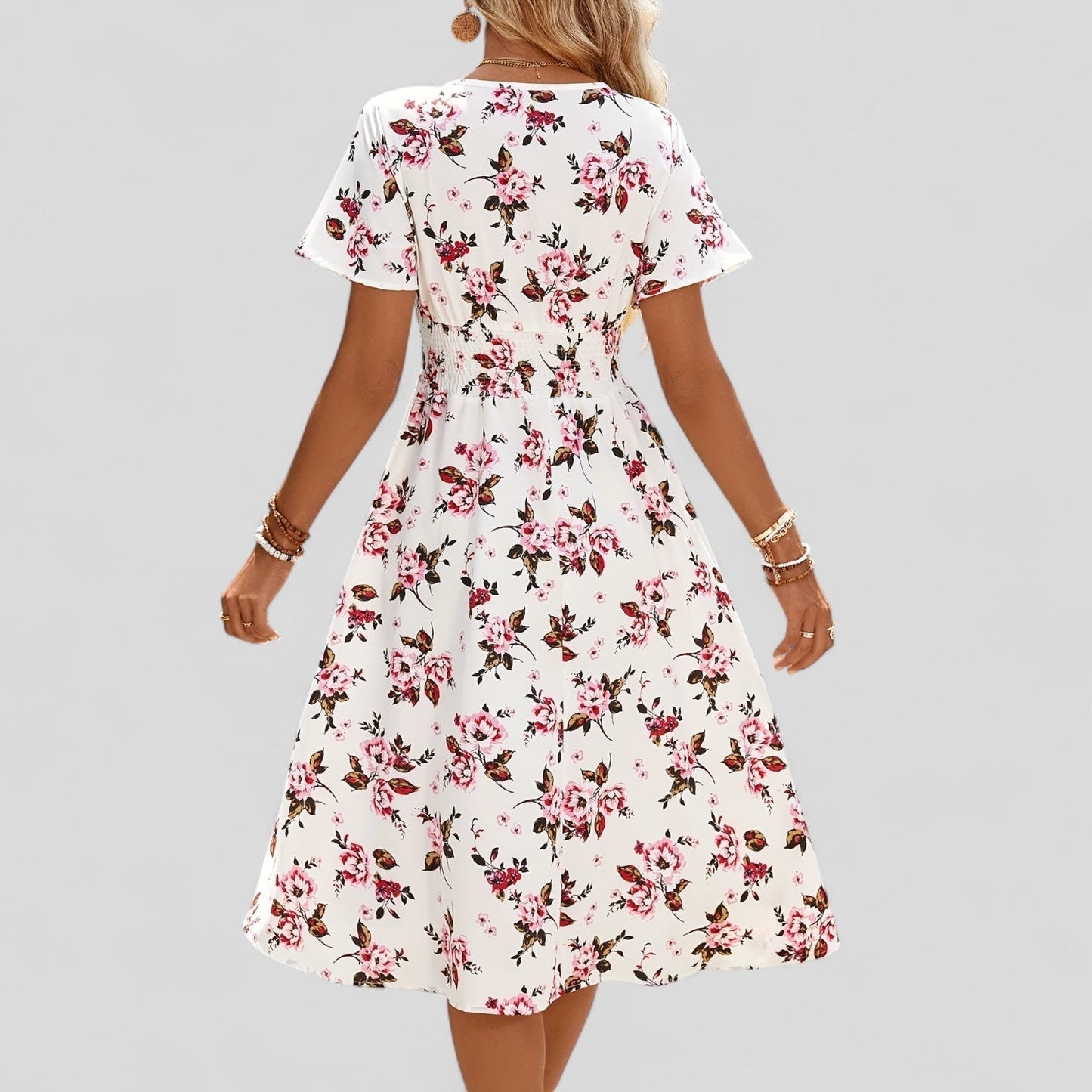Modehus | Behagelig Sommer Midi Kjole