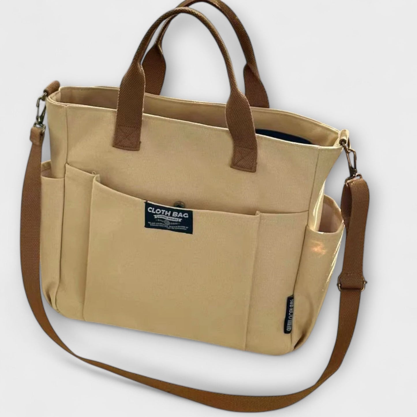 Modehus | Casa Borsa Tote i Minimalistisk Stoff