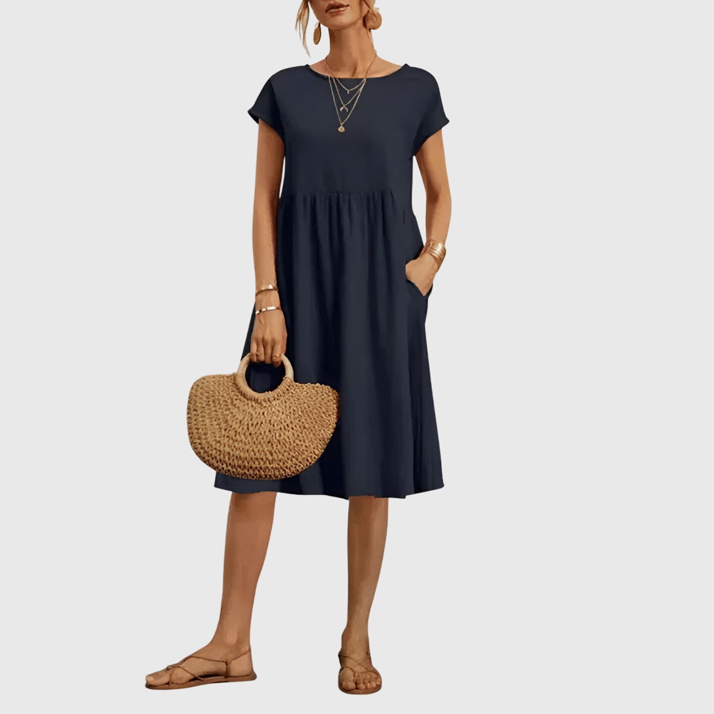 Modehus | Elegant Kjole for Våren