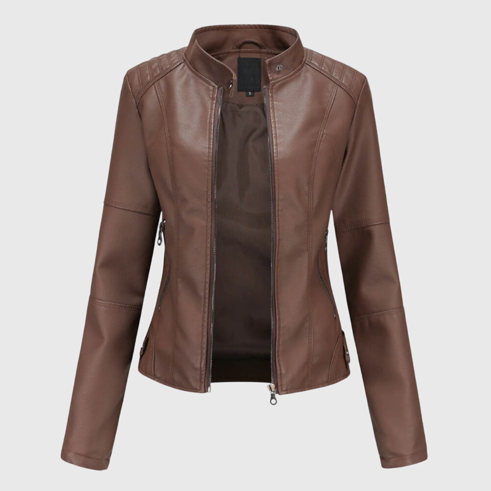 Modehus | Elegant Skinnjakke for Damer