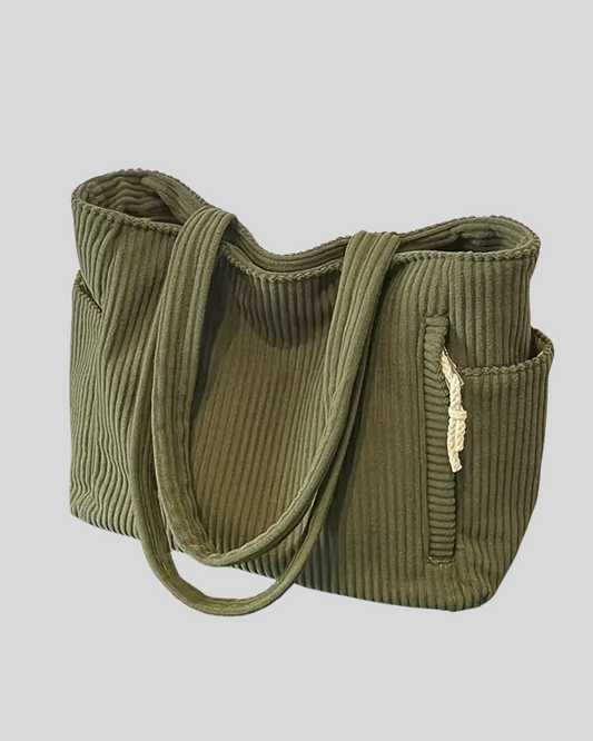 Modehus | Romslig Tote Bag med Chic Tekstur