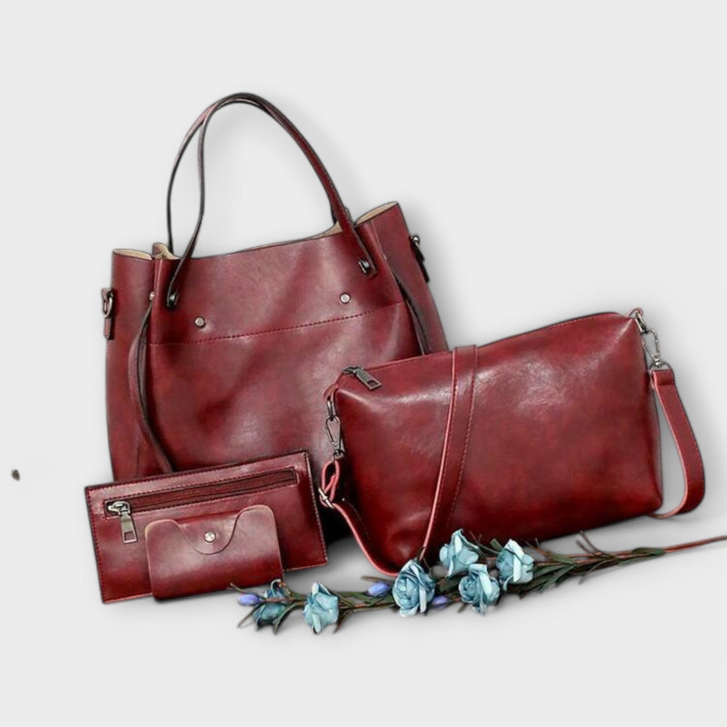 Modehus | Sett med Vintage Vesker i 4 Deler
