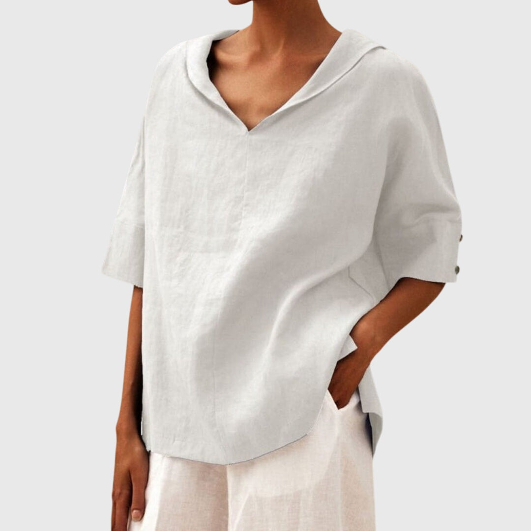 Modehus | Løs-Fit Casual Bluse