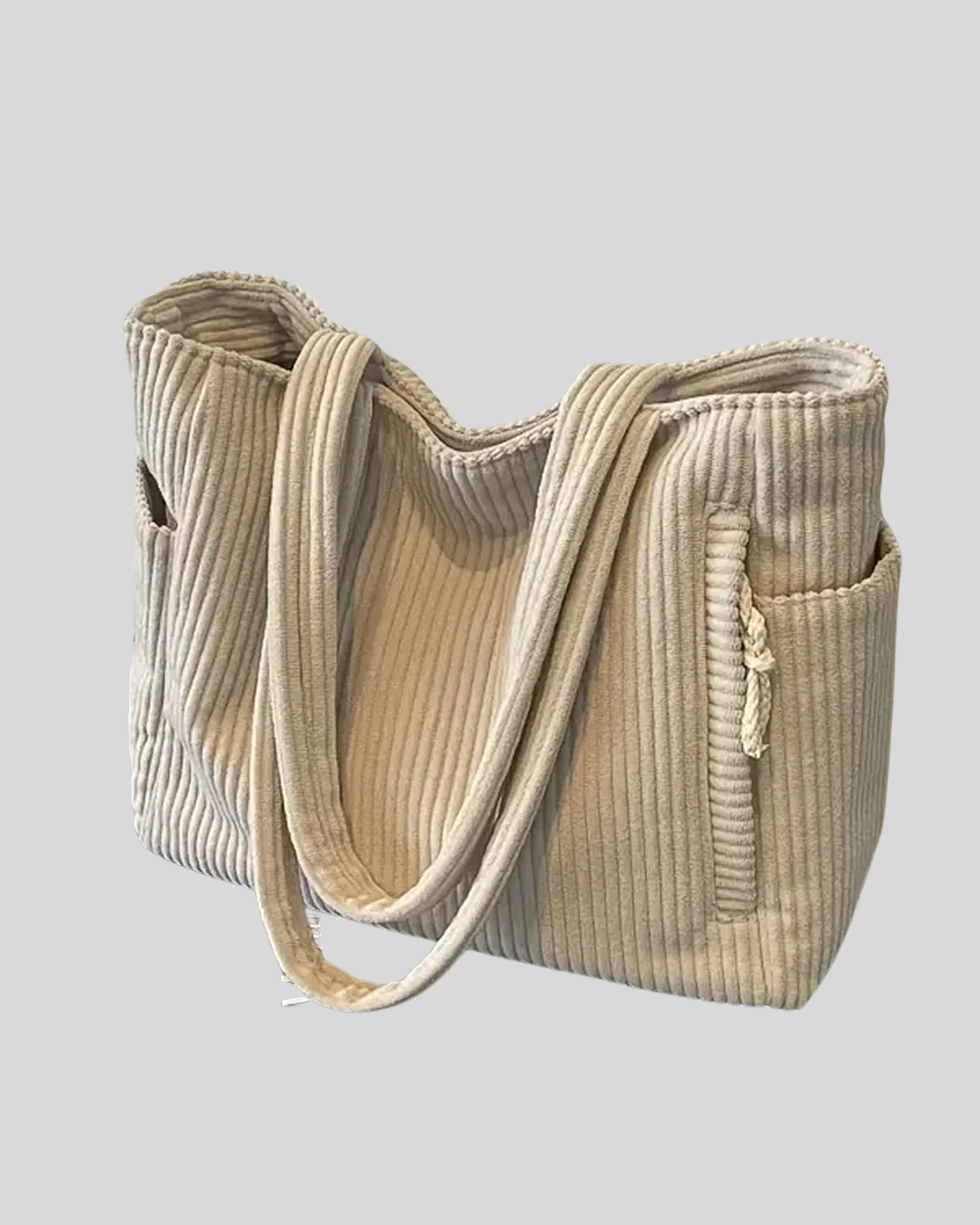 Modehus | Romslig Tote Bag med Chic Tekstur