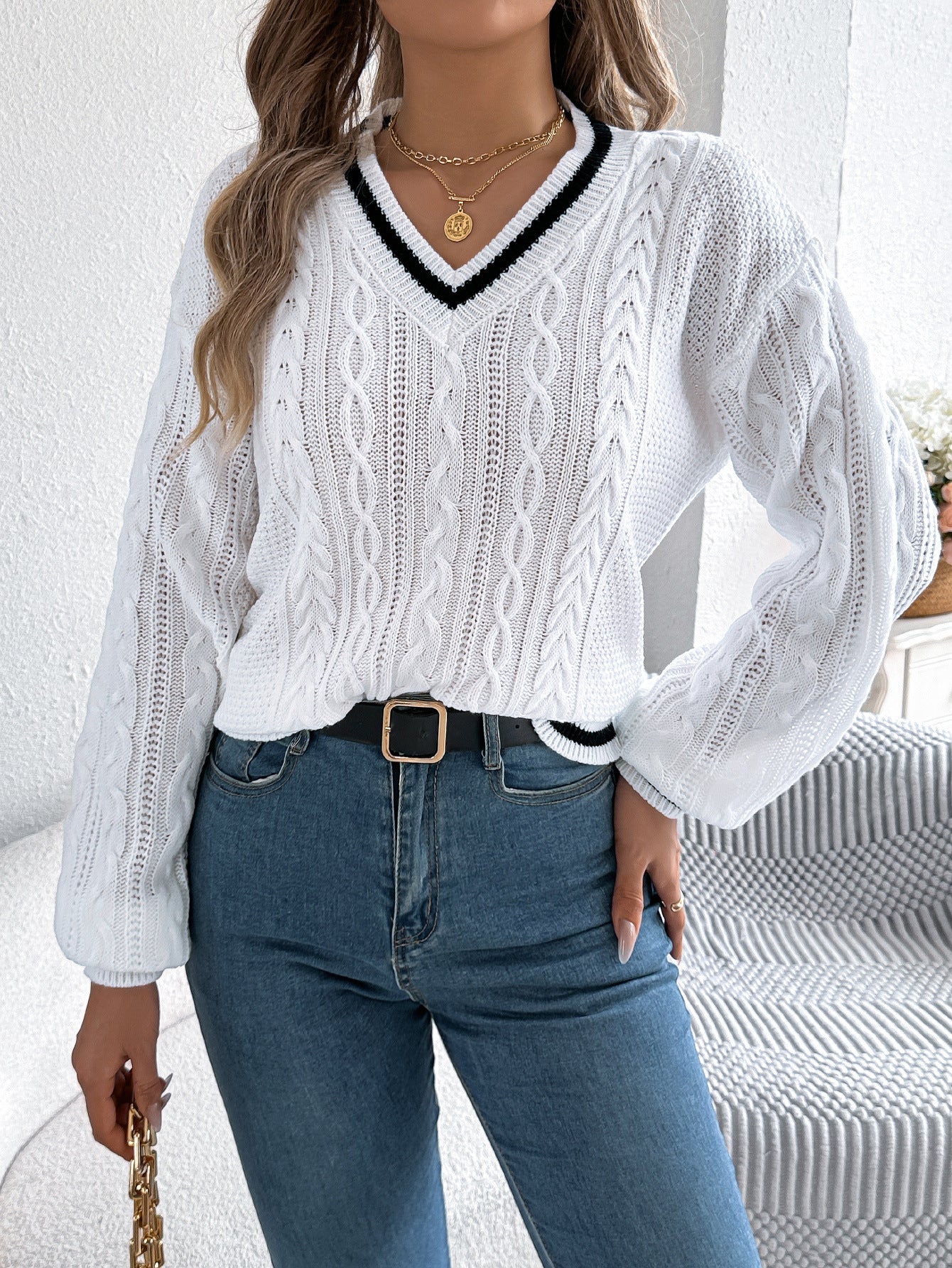 Modehus | Premium V-hals genser