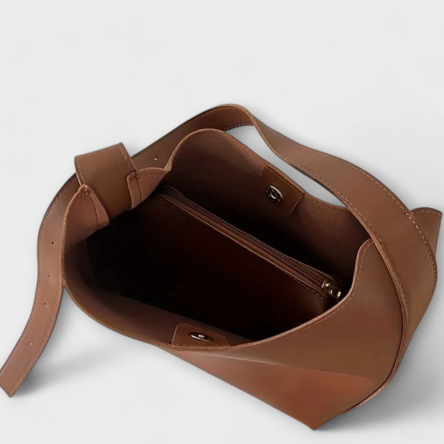 Modehus | Elegant Skulderveske i Lær