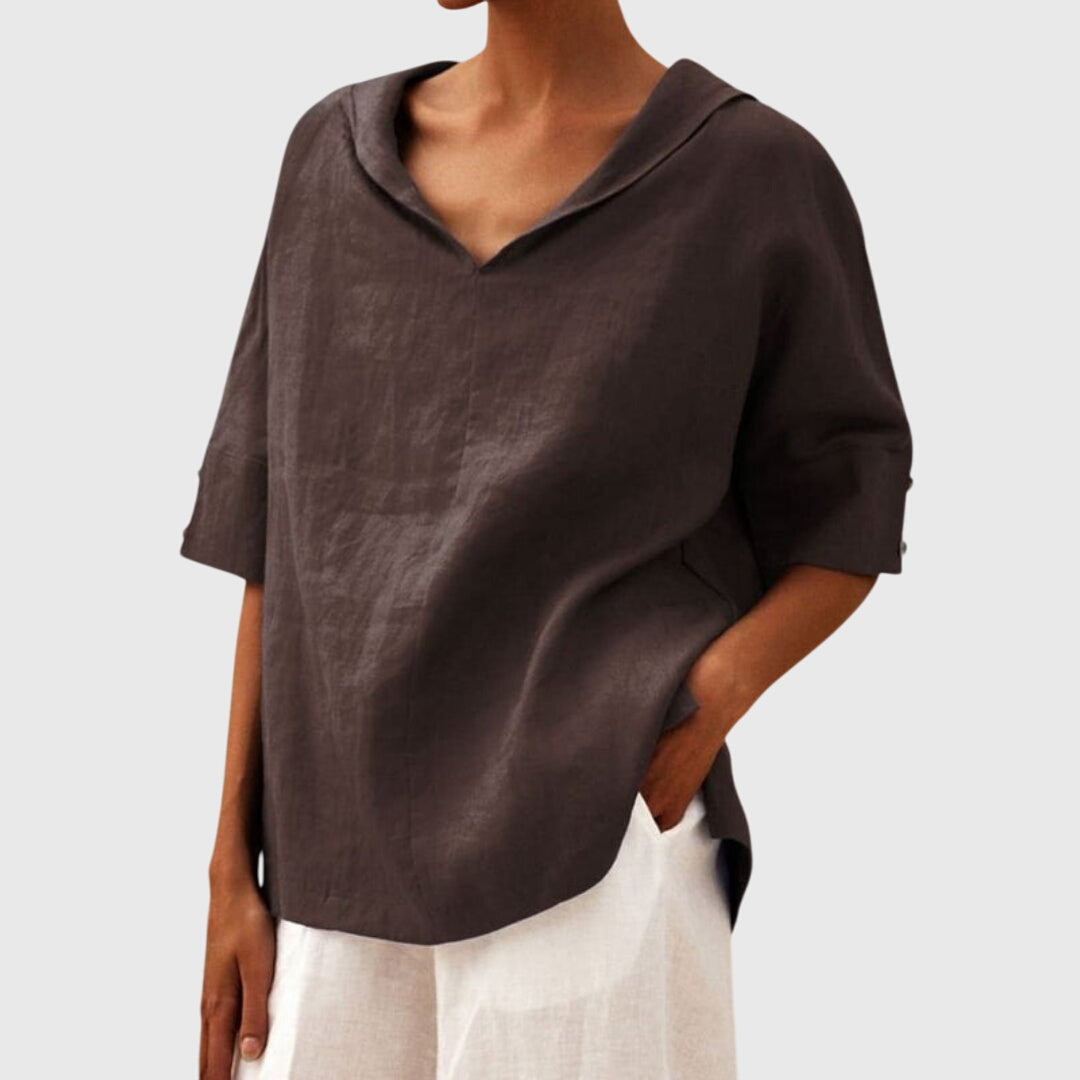 Modehus | Løs-Fit Casual Bluse