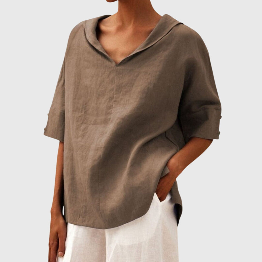 Modehus | Løs-Fit Casual Bluse