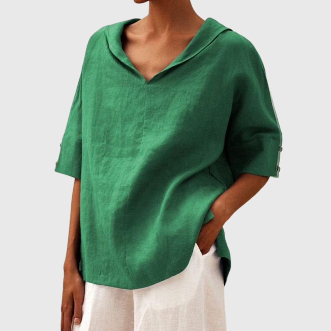 Modehus | Løs-Fit Casual Bluse