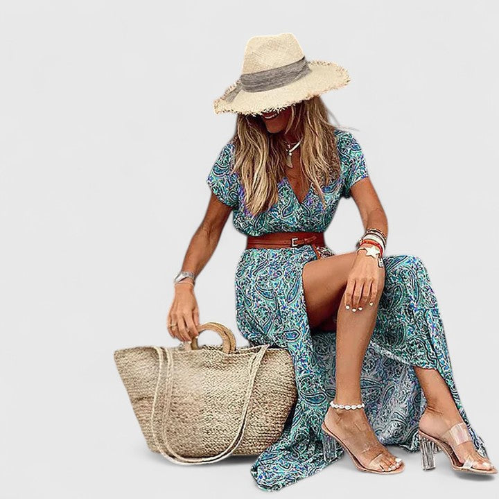 Modehus | Elegant Maxi Boho Kjole